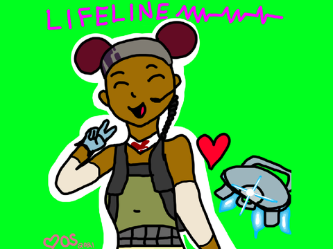 Lifeline! ( #APEX Fan art Drawing )