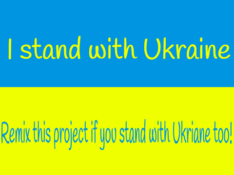 I stand with Ukraine!! remix
