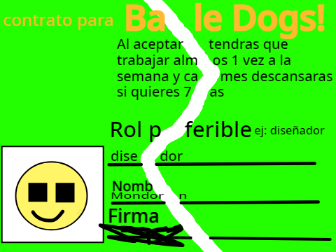Contrato De Battle Dogs Mi renuncia