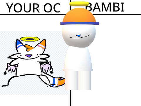 I will turn your OC into a Bambi remix remix-4