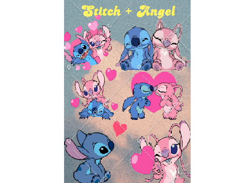  Stitch + Angel