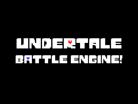xX_supersuraimu_Xxさんからの依頼UNDERTALE battle engine ロゴ