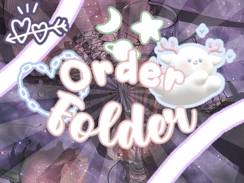 ⛓⁞Order folder