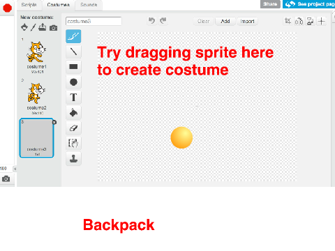 Create Costume from Backpack