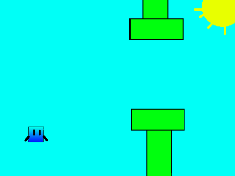 Flappy cube v.0.3