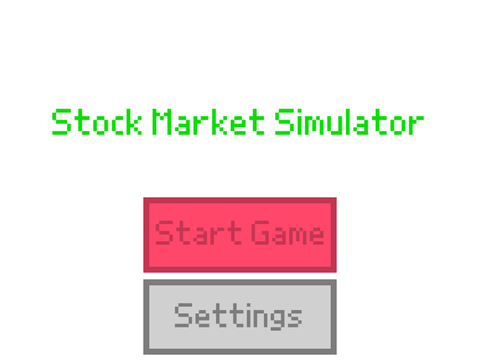 Stock Market Game (Fixed)