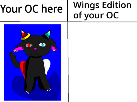 I'll Draw Your Character As What They Look Like In Wings 