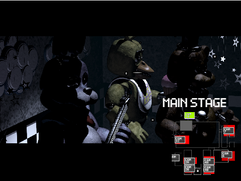 Five Nights At Freddy's camera engine