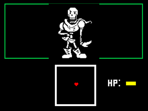 Undertale Papyrus Boss Fight!