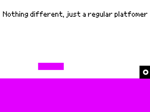 a regular platformer