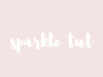✧ sparkle overlay tut