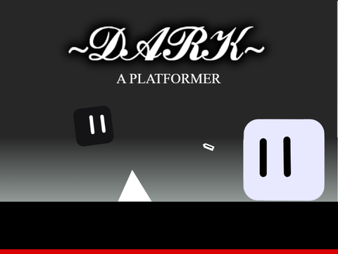 DARK || A PLATFORMER #GAMES #ART #CONTEST #PLATFORMER