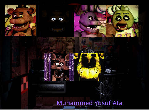 FNaF jumpscare(and phone guy messages)
