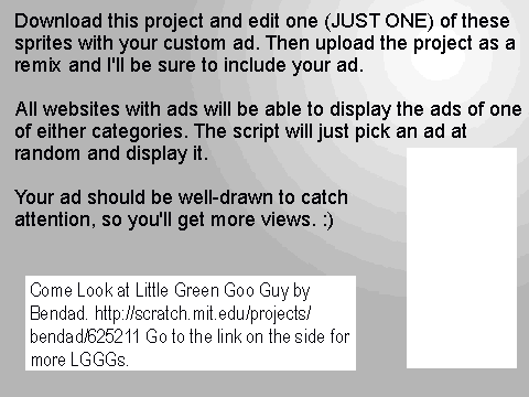 Advertise on Scratch Sim! Bendad