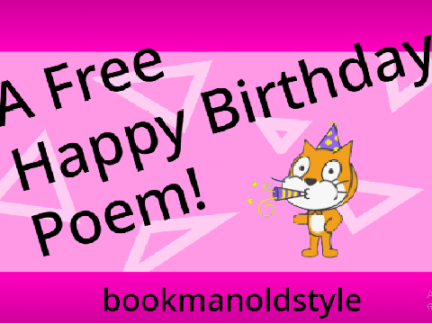 Free Happy Birthday Poem!