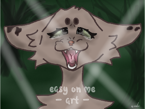easy on me - art