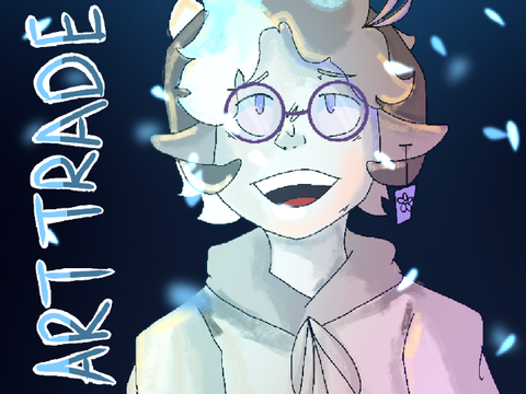 Art Trade with @midniqht-stqrs 