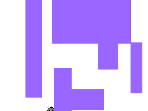 Maze game (glitched)