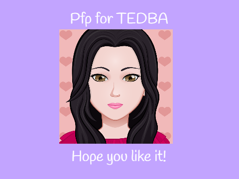 pfp contest for @TEDBA (open) {Prize givers needed} remix
