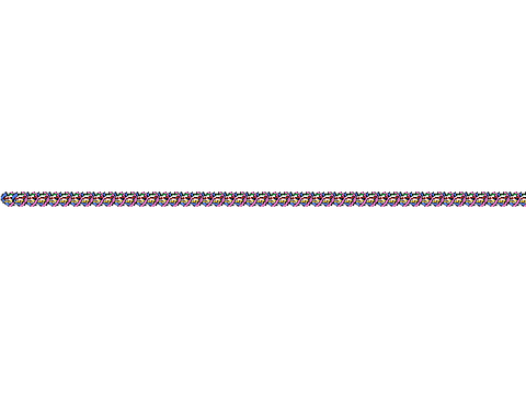 3d looking dna spinning
