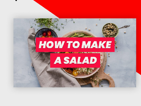 How to make a Greek salad!