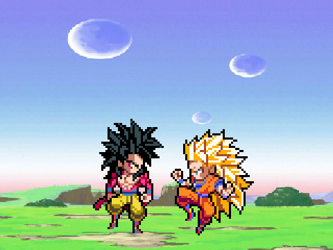 Goku Battle animated