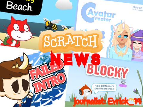 Scratch News!|| Week 1||Special Edition #Art #Stories #All #Tutorials