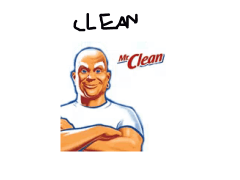 mr. clean!!! MEME clean