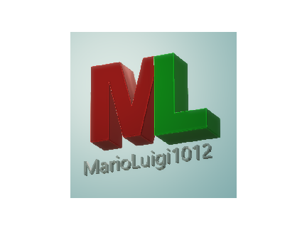 3d logo for MarioLuigi1012
