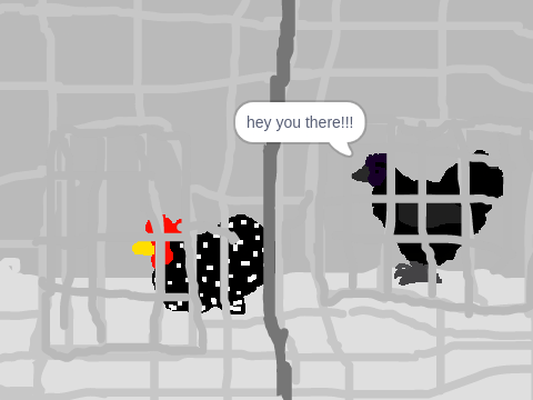 mottled pekin game (work in progress) 