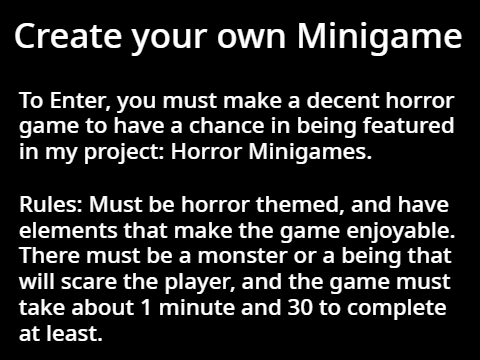 !MINIGAME ENTRY!