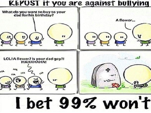 Repost if u are against bullying   remix