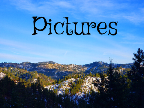 Pictures I took... and edited