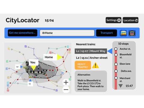 CityLocator UI