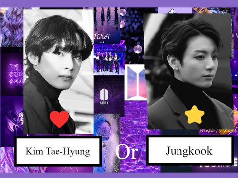 VoTe- V❤️or JK⭐  #Taekook