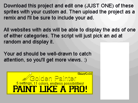 Advertise on Scratch Sim! (ShinyGold)