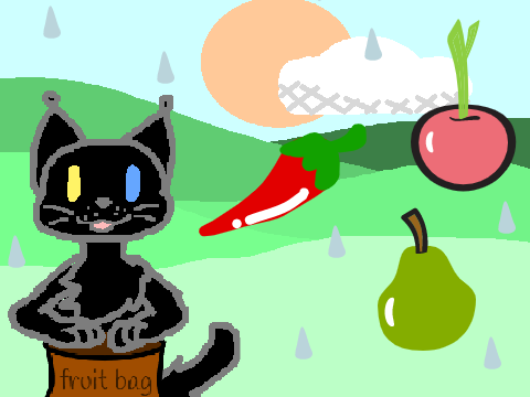 Fruit catcher!