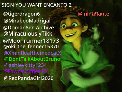 Sign if you want an Encanto 2!  remix remix remix remix remix remix