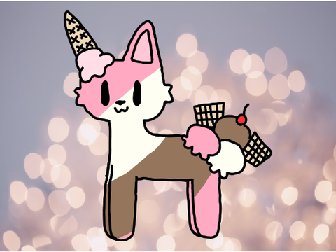 Neo The Ice Cream Cat // 300+ DTA/OTA