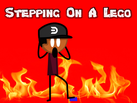 Stepping on a Lego || shorts || animations || dognv Productions