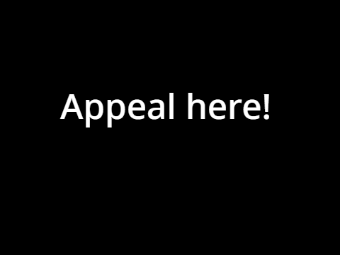 Appeal form (leave a comment)