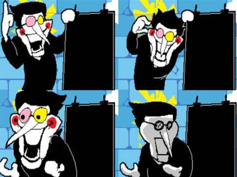 Spamton Meme Template
