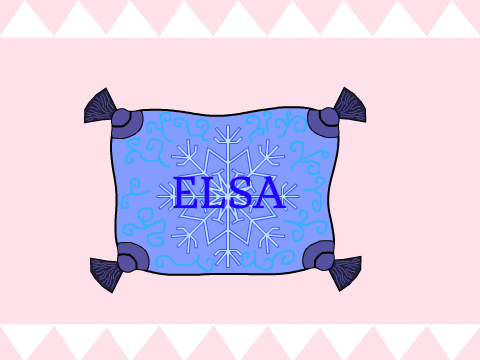 Disney Design Contest Round 2! Elsa's Pillow