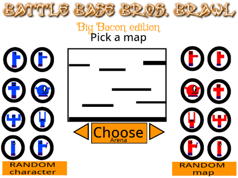 Battle Base Bros. Brawl™ Big Bacon edition