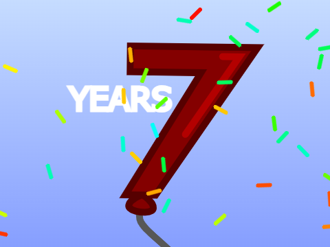7 YEARS, WOW