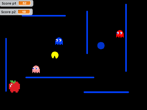 Pac-Man multiplayer
