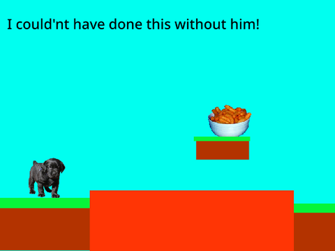 Little john's cheese puff platformer