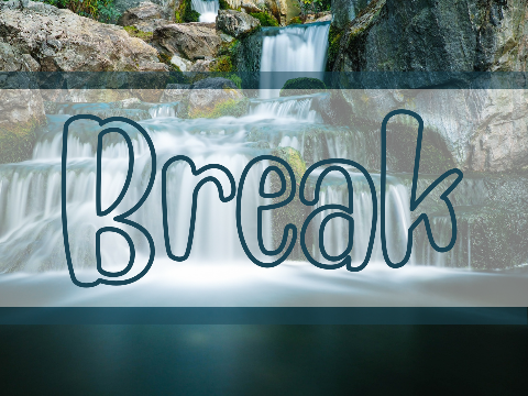 Taking a break (Lent)