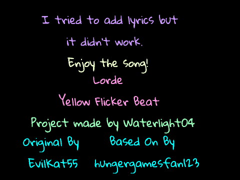 Yellow Flicker Beat-Lorde Lyrics