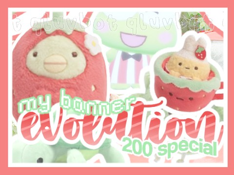 ☘️ banner evolution ꒱